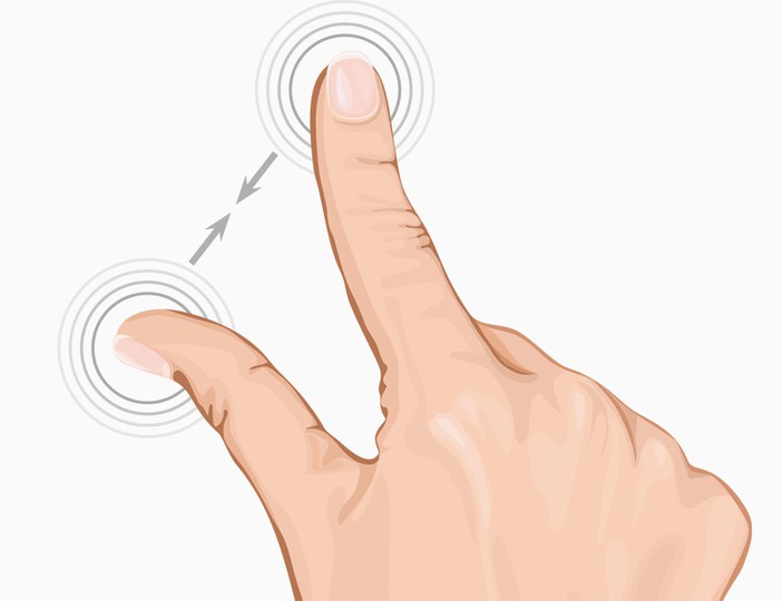 Pinch Zoom In/Out Image